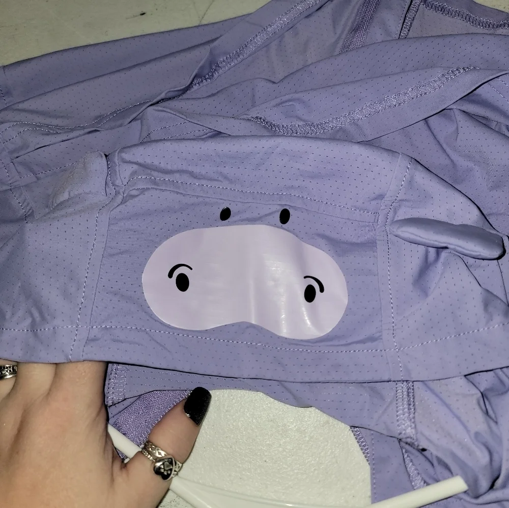 Hazel + Harper Girls Lavender Full Zip Swimsuit Cover Up Jacket